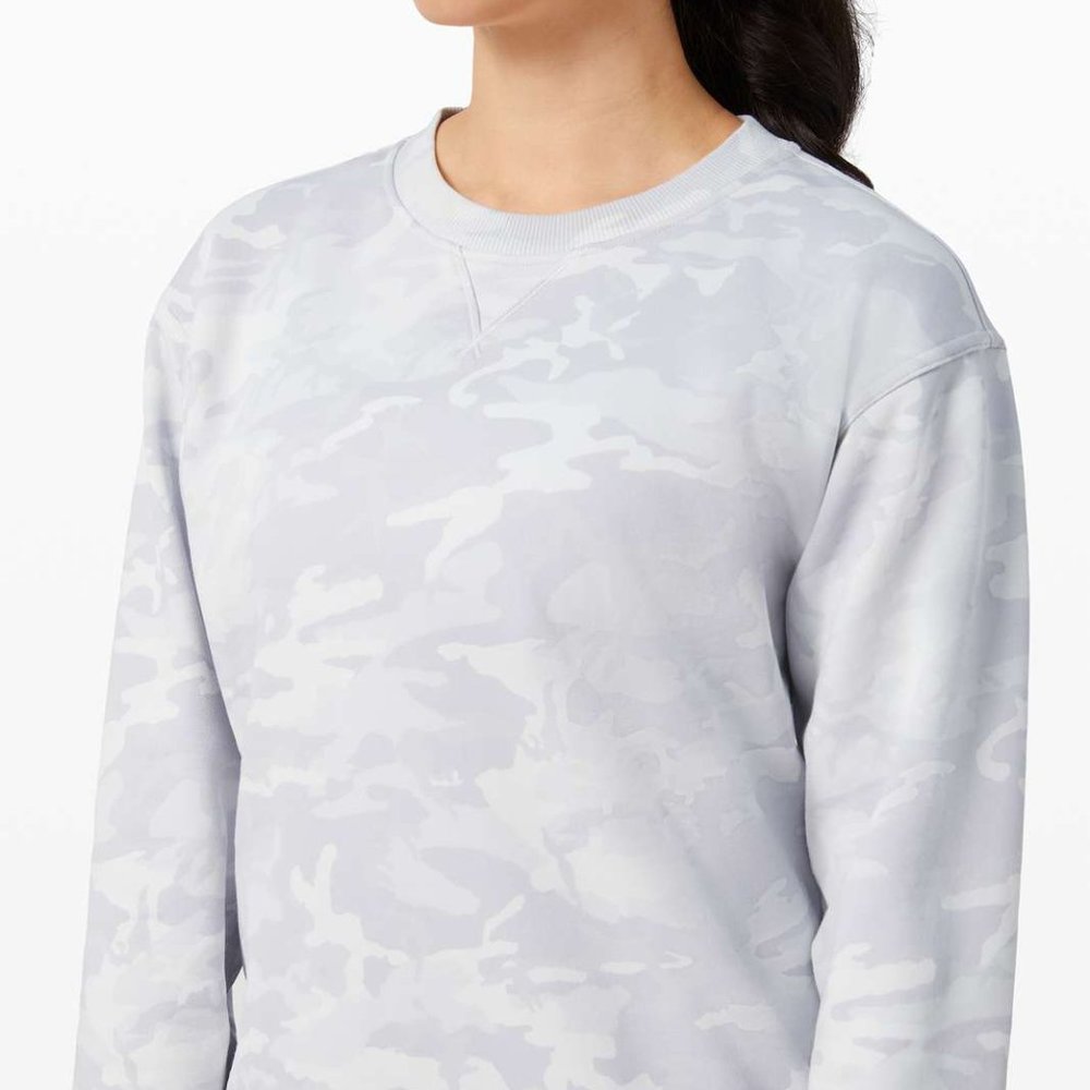 Lulu Lemon Lululemon Perfectly Oversized Camo Sweatshirt Size 6